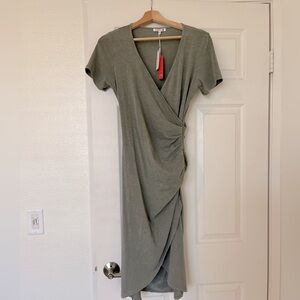 NWT Anthropologie Sundry Faux Wrap Dress